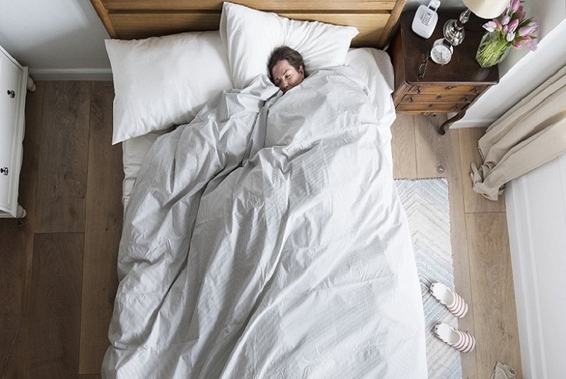 Caucasian woman sleeping soundly Caucasian woman asleep